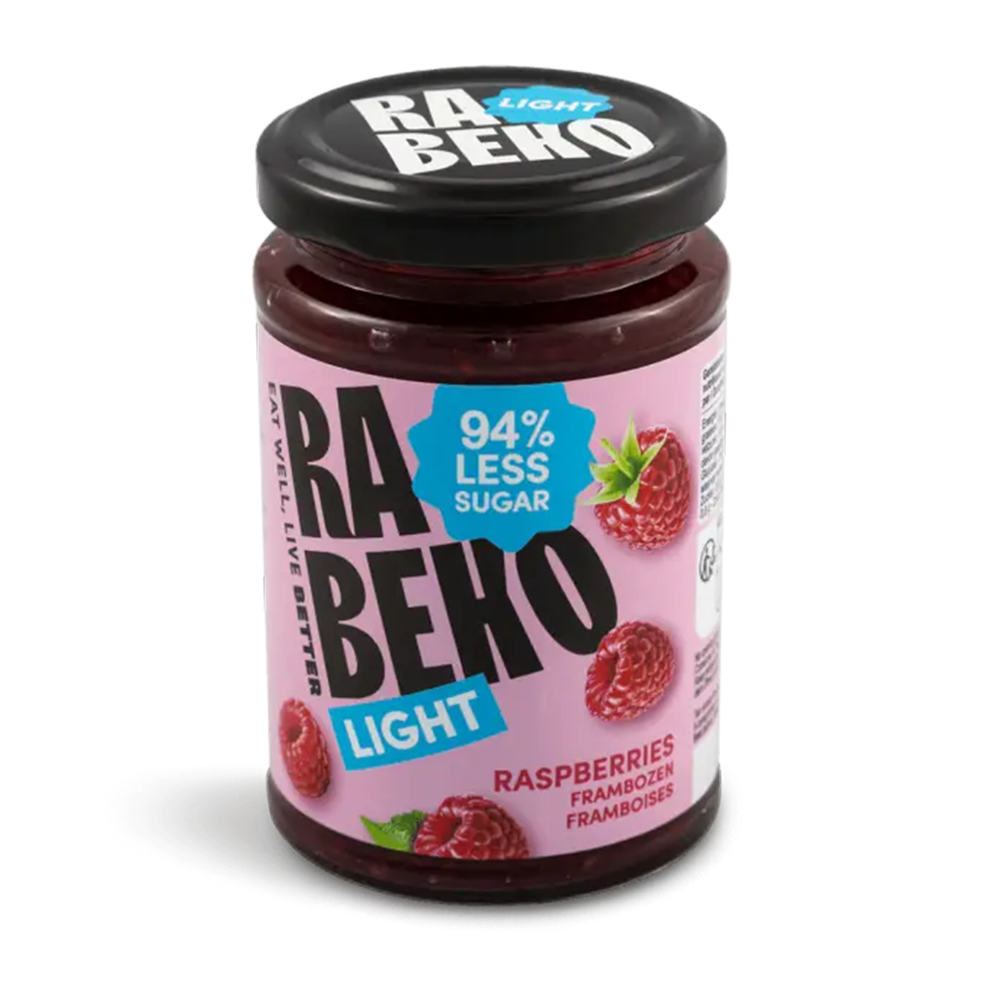 BUTTER RABEKO Light džem Malina 230g - Slika 1