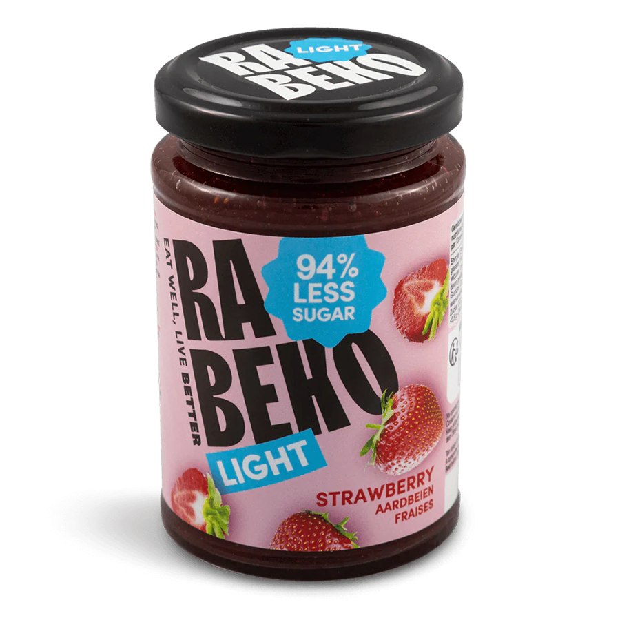 Rabeko-Light-Jam-Strawberry RABEKO Light džem Jagoda 230 g - Slika 1